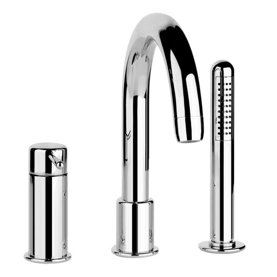 Смеситель для ванны Gessi Goccia (33637-031) Для ванны Хром