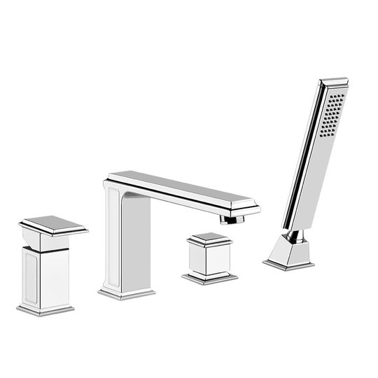 Змішувач для ванни Gessi Eleganza (46037-031) Для ванни Хром