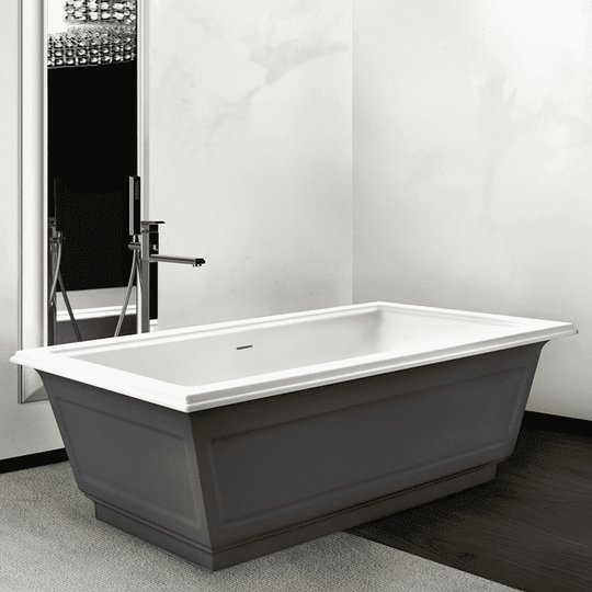 Ванна кам'яна Gessi Eleganza 180 см (46717) Gessi Прямокутні