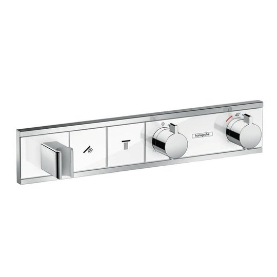 Термостат Hansgrohe RainSelect (15355400) Для душа Хром-білий