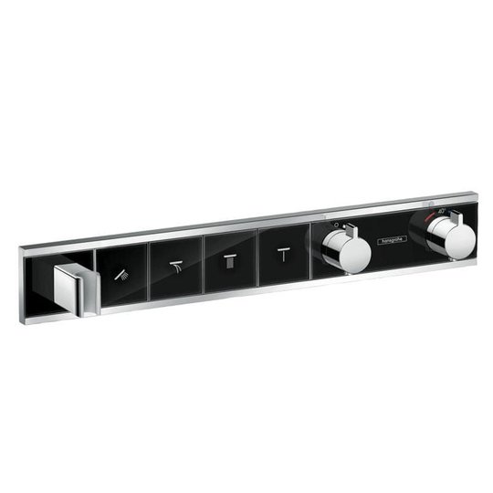 Термостат Hansgrohe RainSelect (15357600) Для душа Хром-черный