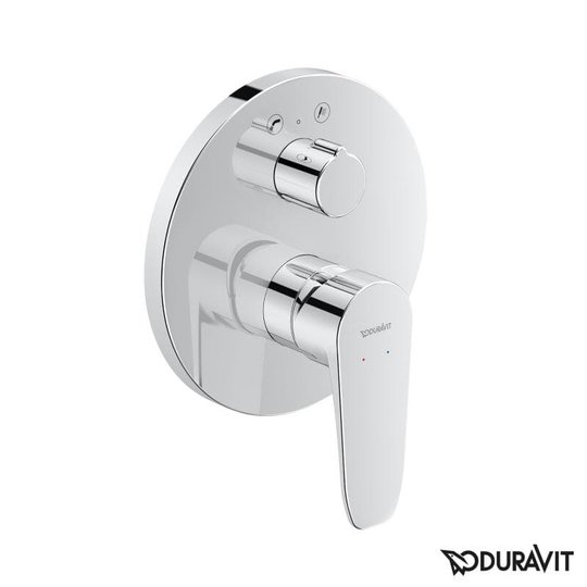 Змішувач для ванни Duravit B. 1 (B15210018010) Для ванни Хром