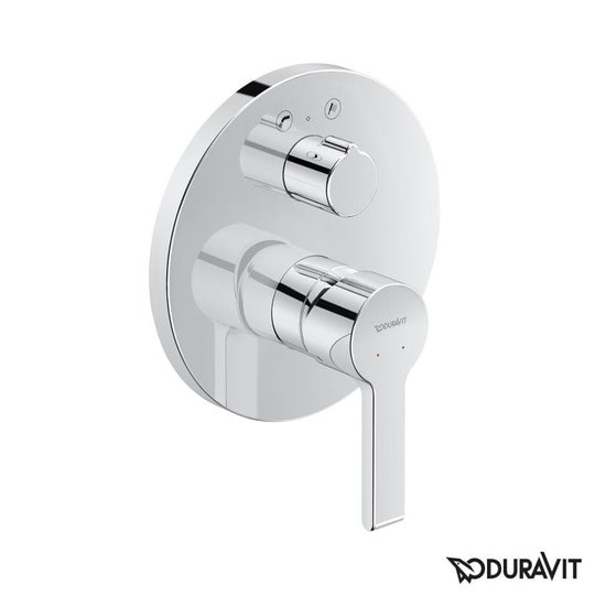 Смеситель для ванны Duravit B.2 (B25210018010) Для ванны Хром