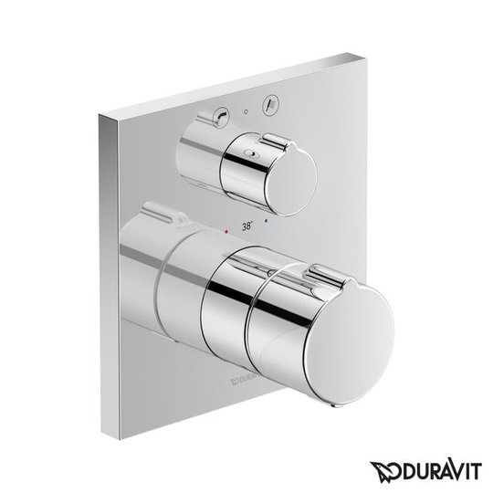Смеситель термостатический для ванны Duravit C.1 (C15200013010) Для ванны Хром