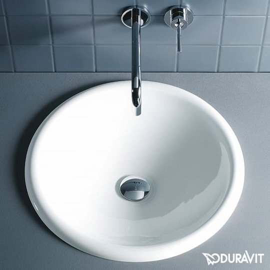 Керамічна раковина 45 см Duravit Architec (0318450000) Вбудовувані зверху 