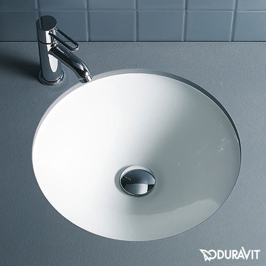 Керамическая раковина 37,5 см Duravit Architec (0319370000) Встраиваемые снизу Круглые