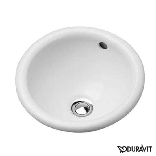 Керамическая раковина 33,5 см Duravit Architec (0473340031) Встраиваемые сверху Круглые