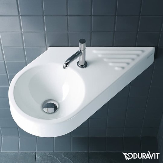 Керамическая раковина 64,5 см Duravit Architec (0764650000) Подвесные Асимметричные