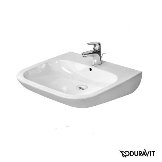 Керамічна раковина 60 см Duravit D-Code (2312600000) Підвісні 