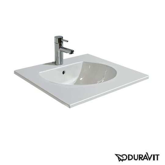 Керамическая раковина 53 см Duravit Darling New (0499530000) На столешницу, На тумбу Прямоугольные