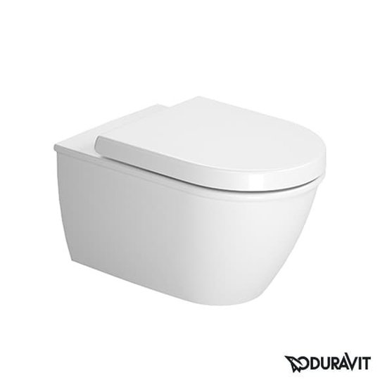 Подвесной безободковый унитаз Duravit Rimless® Darling New (2557090000) Подвесные 