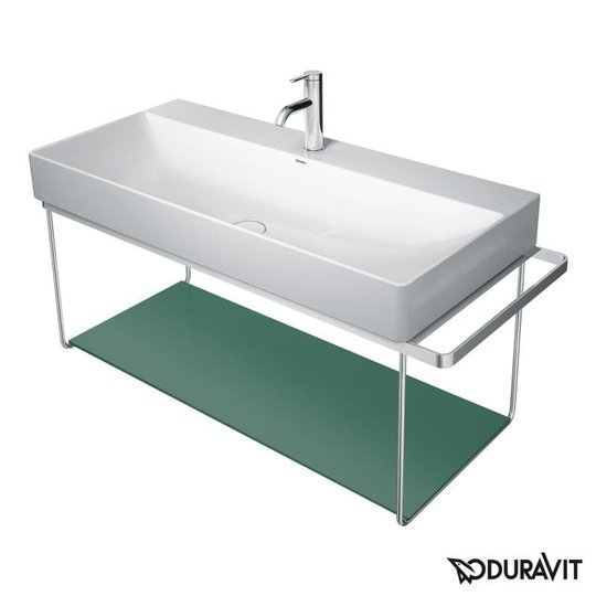 Стеклянная полочка 97 см Duravit DuraSquare, нефритовая (0099658500) Duravit Полки