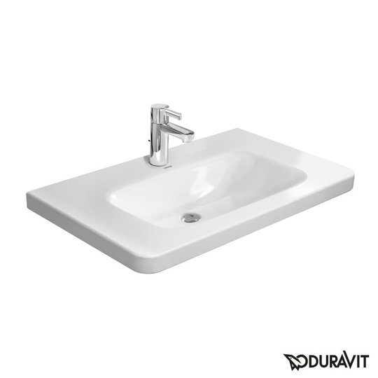 Керамическая раковина 80 см Duravit DuraStyle (2320800041) На столешницу, На тумбу Прямоугольные