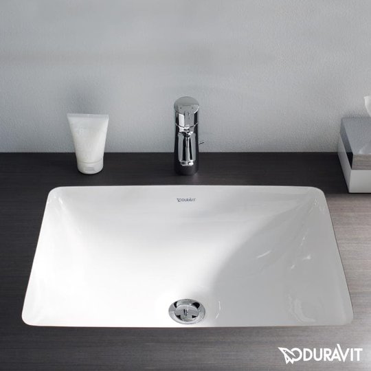 Керамическая раковина 49 см Duravit ME by Starck (0305490022) Встраиваемые снизу Прямоугольные
