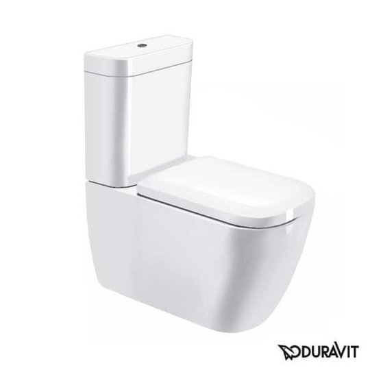 Унитаз-компакт Duravit Happy D.2 (2134090000) Напольные Без бачка (отдельно)