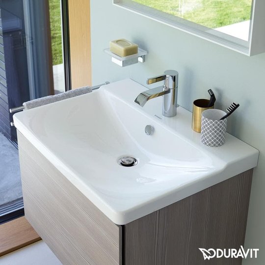 Керамічна раковина 65 см Duravit P3 Comforts (2332650000) На напівп'єдестал, На п'єдестал, На стільницю, На тумбу, Підвісні 