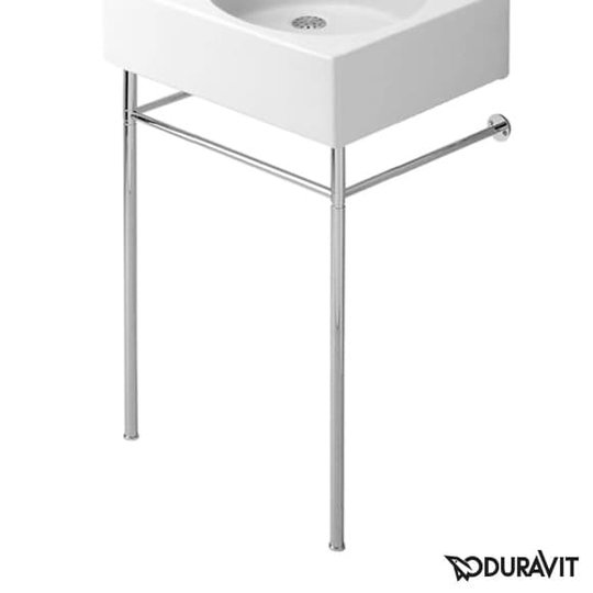 Консоль металлическая напольная 61,5 см Duravit Scola (0030591000) Duravit Консоль