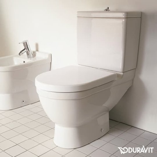 Унітаз-компакт Duravit Starck 3 (0126010000) Підлогові Без бачка (окремо)