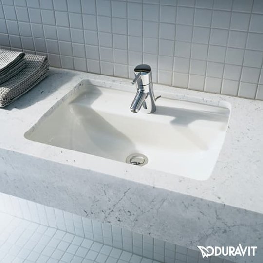 Керамічна раковина 49 см Duravit Starck 3 (0302490000) Вбудовувані знизу 