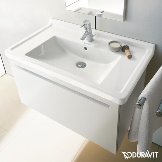 Керамічна раковина 85 см Duravit Starck 3 (0304800000) На напівп'єдестал, На п'єдестал, Підвісні 