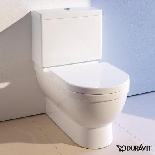 Унітаз-компакт Big Toilet Duravit Starck 3 (2104090000) Підлогові Без бачка (окремо)