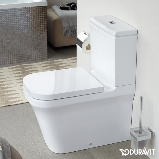 Унитаз-компакт Duravit Rimless P3 Comforts (2167090000) Напольные Без бачка (отдельно)