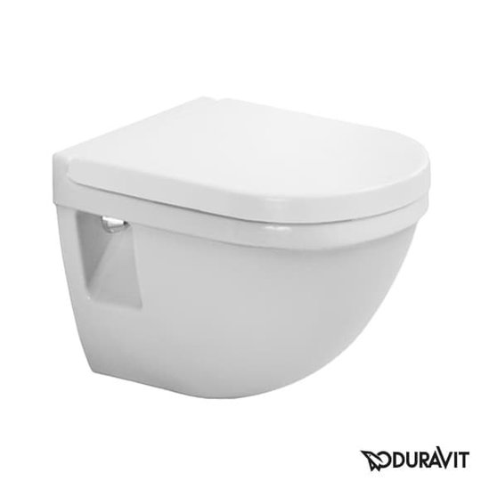 Подвесной унитаз укороченный Duravit Starck 3 (2202090000) Подвесные 