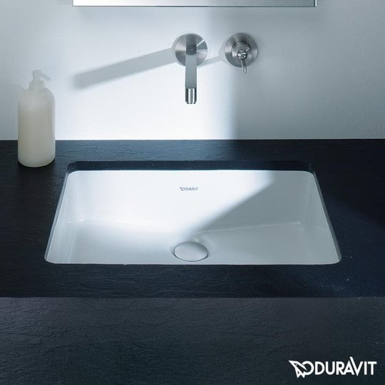 Керамическая раковина 48,5 см Duravit Vero Air (0330480000) Встраиваемые снизу Прямоугольные