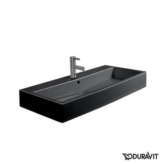 Керамічна раковина 70 см Duravit Vero, чорна (0454700800) На консоль, На стільницю, На тумбу, Підвісні 