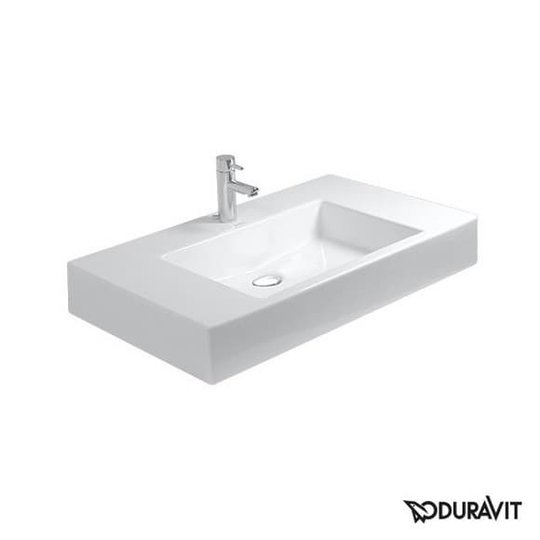 Керамічна раковина 85 см Duravit Vero (0329850041) На консоль, На стільницю, На тумбу 