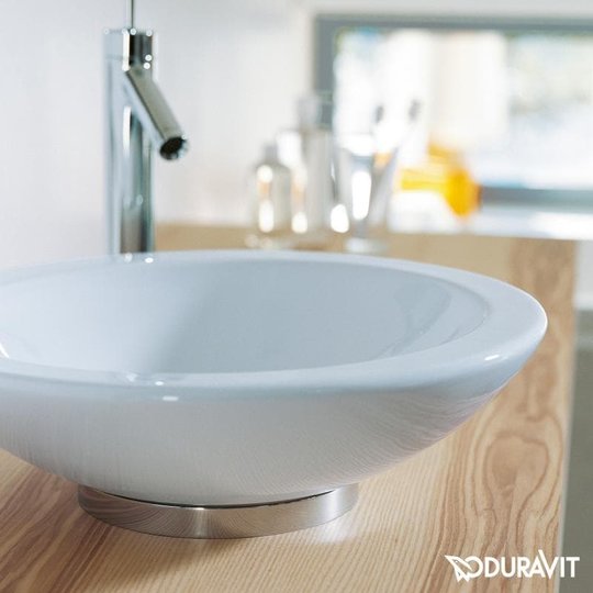 Керамическая раковина 48 см Duravit Bagnella (0451480000) На столешницу, На тумбу Круглые, Раковины-чаши