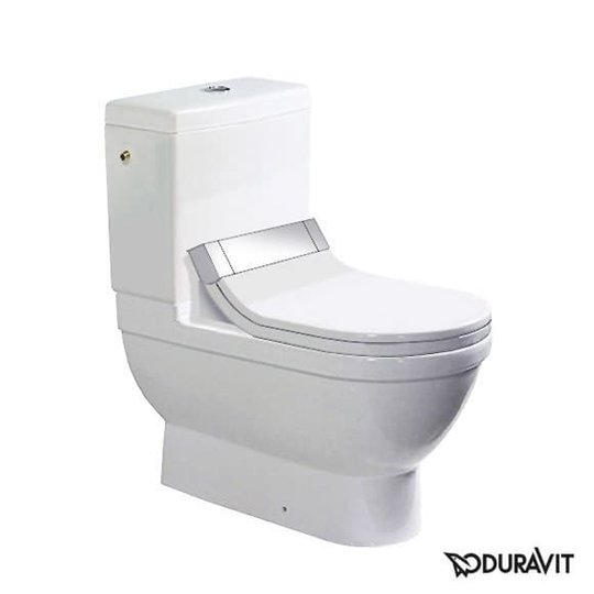 Унітаз-компакт Duravit Starck 3 SensoWash (2141590000) Підлогові Без бачка (окремо)