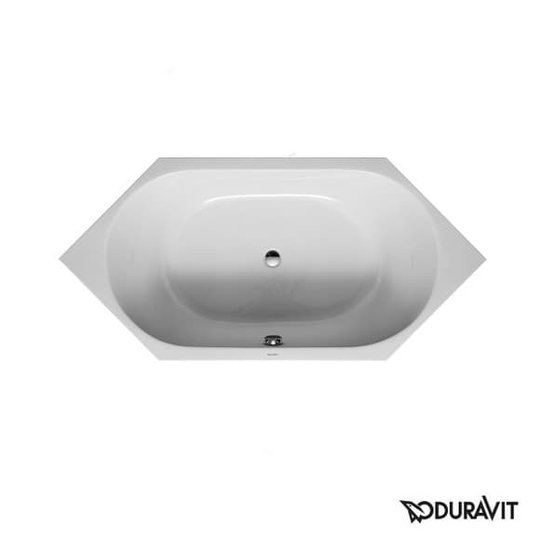 Ванна акриловая 190х90 Duravit D-Code (700138000000000) Duravit Шестиугольные