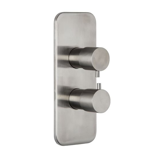 Смеситель Fima Carlo Frattini Fimatherm (F3079X7Inox) Для ванны, Для душа Нерж. сталь
