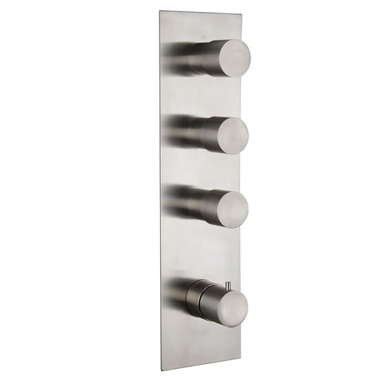 Змішувач Fima Carlo Frattini Fimatherm (F3089X3Inox) Для ванни, Для душа Нерж. сталь