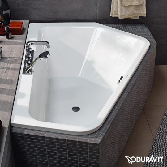Ванна акриловая 190х140 Duravit Paiova (700393000000000) Duravit Угловые асимметричные