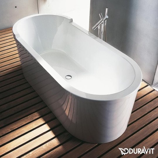 Ванна акриловая 180х80 Duravit Starck (700010000000000) Duravit Овальные