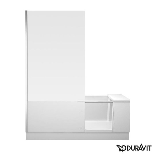 Ванна каменная 170х75 Duravit Shower + Bath (700403000100000) Duravit Прямоугольные