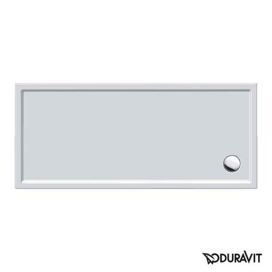 Душевой поддон акриловый 160х70 Duravit Starck Slimline (720129000000000) Мелкие Белый