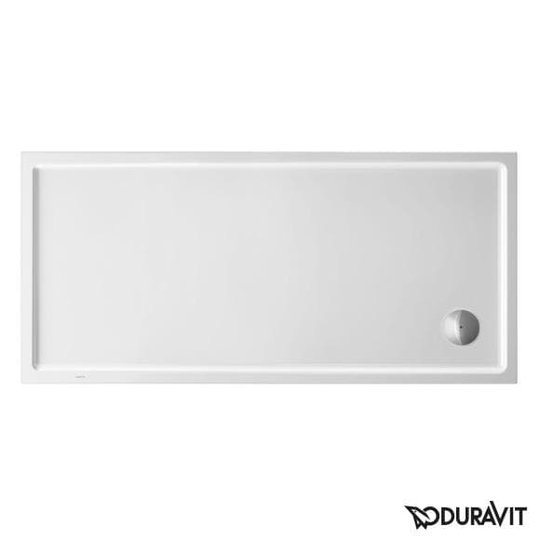 Душовий піддон акриловий 160х75 Duravit Starck Slimline (7201300000000000) Дрібні Білий