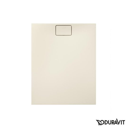 Душовий піддон кам'яний 100х80 Duravit Stonetto, пісочний (720147480000000) Дрібні Пісочний
