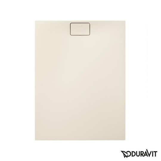 Душевой поддон каменный 120х90 Duravit Stonetto, песочный (720149480000000) Мелкие Песочный