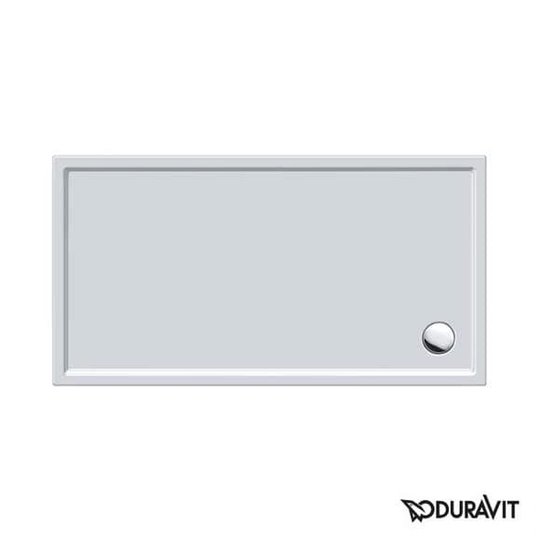 Душевой поддон акриловый 170х90 Duravit Starck Slimline (720133000000000) Мелкие Белый
