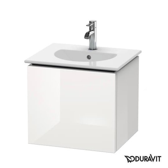 Тумба підвісна 50х42, 6 Duravit Delos, білий глянцевий (DL623002222) Duravit Тумби