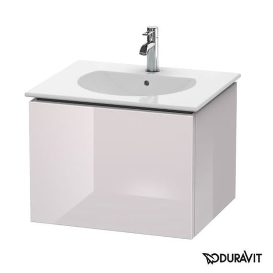 Тумба подвесная 60х51,6 Duravit Delos, белая сирень глянцевый (DL623102727) Duravit Тумбы