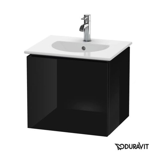 Тумба подвесная 50х42,6 Duravit Delos, черный глянцевый (DL623004040) Duravit Тумбы
