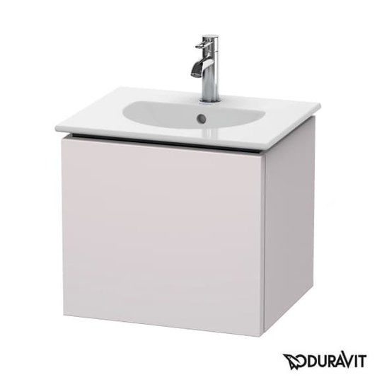 Тумба підвісна 50х42, 6 Duravit Delos, білий Бузок шовковисто-матовий (DL623008787) Duravit Тумби