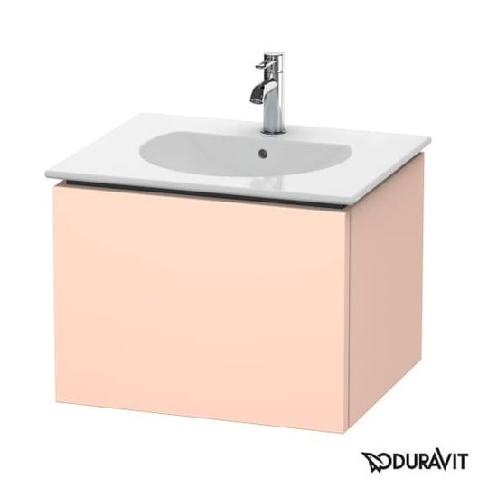 Тумба підвісна 60х51, 6 Duravit Delos, абрикосовий перли шовковисто-матовий (DL623102020) Duravit Тумби