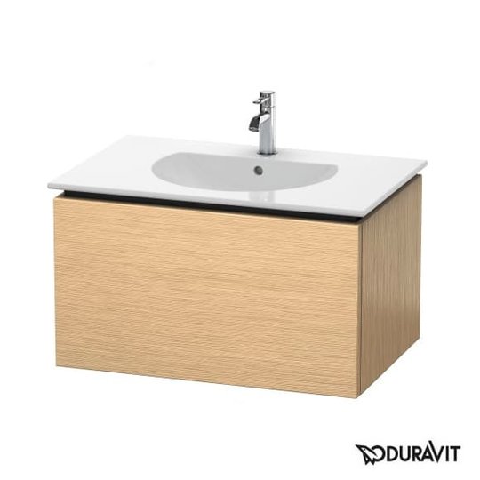 Тумба подвесная 80х54,1 Duravit Delos, дуб брашированный (DL623201212) Duravit Тумбы