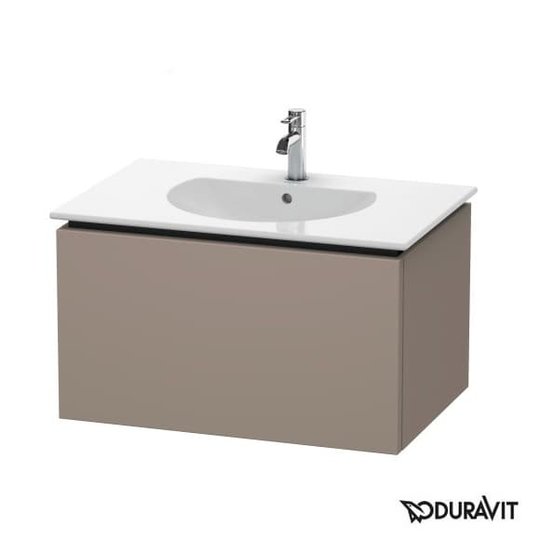 Тумба подвесная 80х54,1 Duravit Delos, базальт матовый (DL623204343) Duravit Тумбы